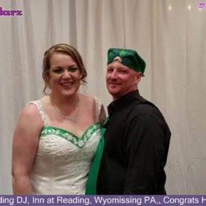 Reading Wedding DJ, Inn at Reading, Wyomissing PA,, Congrats Heather & Dan
